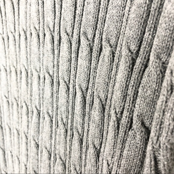 Liz Claiborne 100% Cotton Cable knit Sweater - Picture 4 of 7